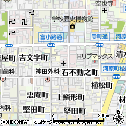 イクスピリオド京都河原町周辺の地図