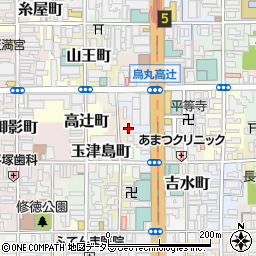 株式会社京都糸文周辺の地図