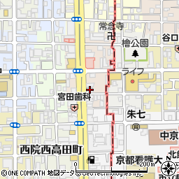 サン・フェニ西院周辺の地図