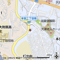 ＡＬＳＯＫ京滋株式会社周辺の地図