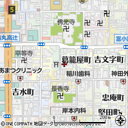 株式会社堤浅吉漆店周辺の地図
