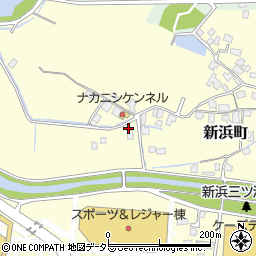 滋賀県草津市新浜町165-5周辺の地図