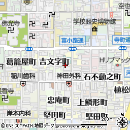 京都府京都市下京区恵美須屋町周辺の地図