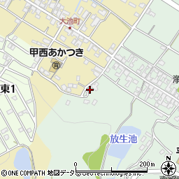 滋賀県湖南市平松619周辺の地図