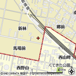 愛知県豊田市桝塚西町新林周辺の地図