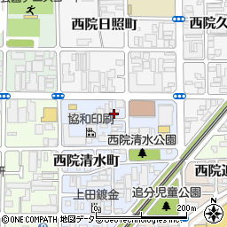 ホシザキ京阪株式会社　京都西営業所周辺の地図