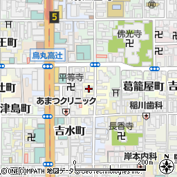 京都府京都市下京区燈籠町577周辺の地図
