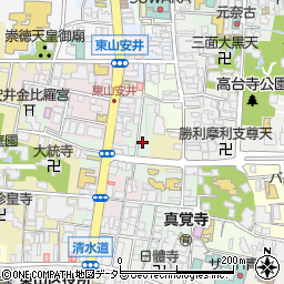 京都府京都市東山区下弁天町63-4周辺の地図