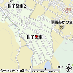 〒520-3236 滋賀県湖南市柑子袋東の地図