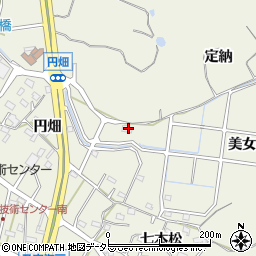 愛知県東海市加木屋町美女ケ脇周辺の地図