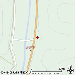 広島県庄原市比和町森脇142周辺の地図
