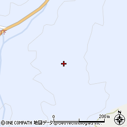 愛知県岡崎市小久田町節田周辺の地図