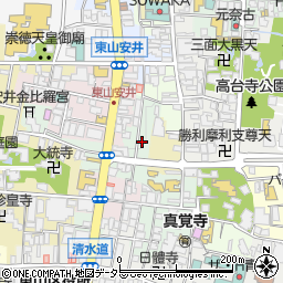京都府京都市東山区下弁天町63-3周辺の地図