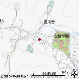 静岡県静岡市葵区慈悲尾375周辺の地図