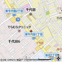 はんこ屋さん２１　静岡流通通り店周辺の地図