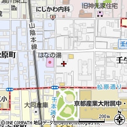 マツヤデンカ壬生店周辺の地図