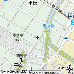 滋賀県湖南市平松952周辺の地図