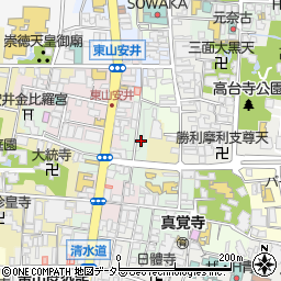 京都府京都市東山区下弁天町63-1周辺の地図