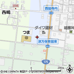 兵庫県西脇市寺内4周辺の地図