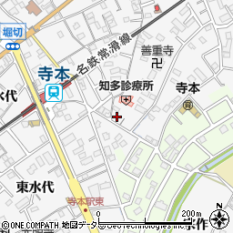 愛知県知多市八幡荒古前68周辺の地図
