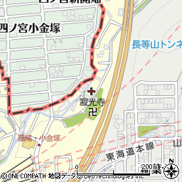 滋賀県大津市藤尾奥町14-8周辺の地図