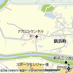 滋賀県草津市新浜町164周辺の地図