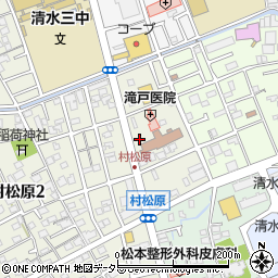 〒424-0934 静岡県静岡市清水区村松原の地図