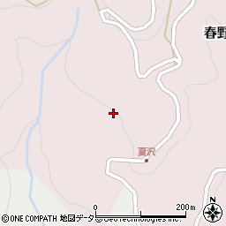 静岡県浜松市天竜区春野町石打松下325周辺の地図