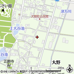 兵庫県西脇市大野231周辺の地図