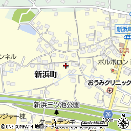 滋賀県草津市新浜町128-2周辺の地図