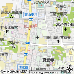 京都府京都市東山区下弁天町64周辺の地図