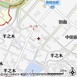 奥村組資材置場周辺の地図