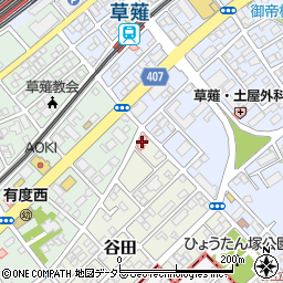瀧歯科医院周辺の地図