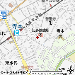 愛知県知多市八幡荒古前69周辺の地図