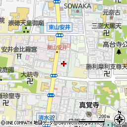 京都府京都市東山区下弁天町61-8周辺の地図