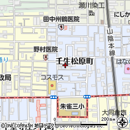 京都府京都市中京区壬生松原町46-8周辺の地図