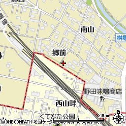 愛知県豊田市桝塚西町郷前周辺の地図