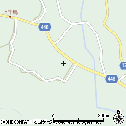 広島県庄原市東城町千鳥166周辺の地図