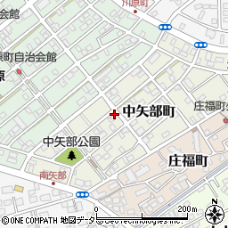 静岡県静岡市清水区中矢部町16-28周辺の地図