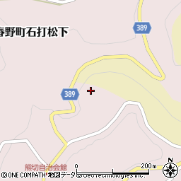 静岡県浜松市天竜区春野町石打松下223周辺の地図