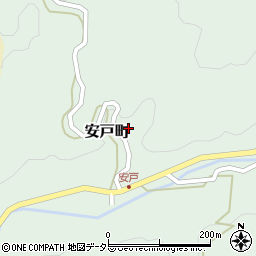 愛知県岡崎市安戸町井ド入周辺の地図