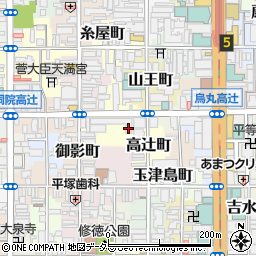 祇園祭山鉾連合会（公益財団法人）周辺の地図
