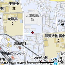 滋賀県大津市馬場3丁目6-18周辺の地図