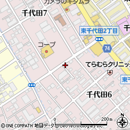静岡無線サービス株式会社　静岡営業所周辺の地図