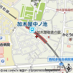 愛知県東海市加木屋町唐畑周辺の地図
