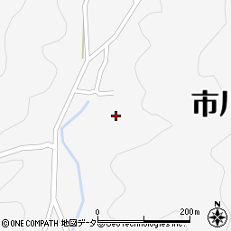 兵庫県神崎郡市川町小畑2821周辺の地図
