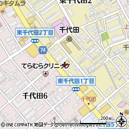 東京靴流通センター　静岡流通通り店周辺の地図