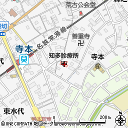 愛知県知多市八幡荒古前72周辺の地図