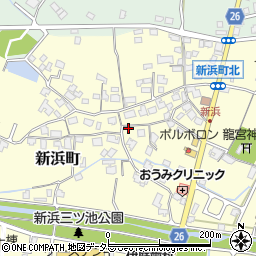 滋賀県草津市新浜町112周辺の地図