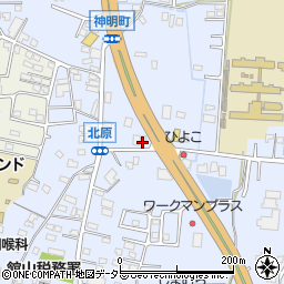 堀川事務所周辺の地図